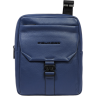 Сумка мужская PIQUADRO THAN CA1816S135/BLU синий натур.кожа